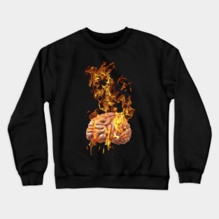 My Brain is on FIRE Crewneck Sweatshirt